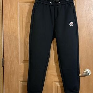 Moncler Classic Black Sweatpants